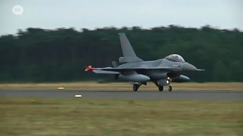 Vandaag en morgen nachtvluchten van F16''s vanop de basis Kleine Brogel