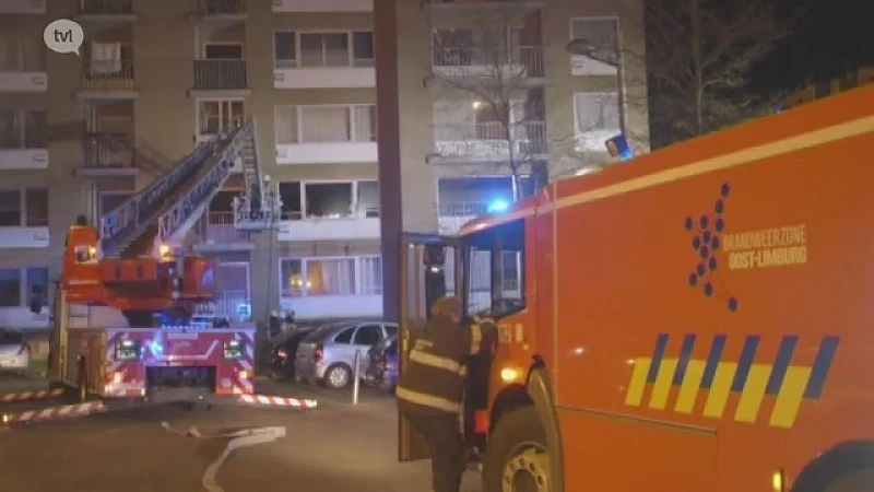 50 gezinnen geëvacueerd na brand appartement in Genk