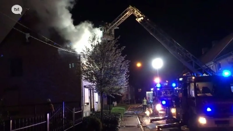 Wietplantage ontdekt bij brand in Winterslag
