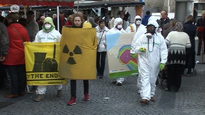 Greenpeace voert actie in Sint-Truiden