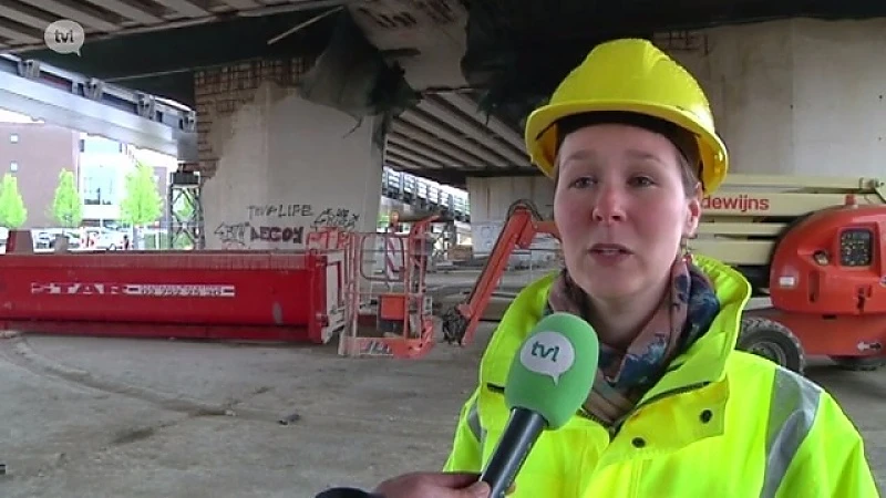 Werken Philipsbrug maanden vertraagd door asbestproblemen