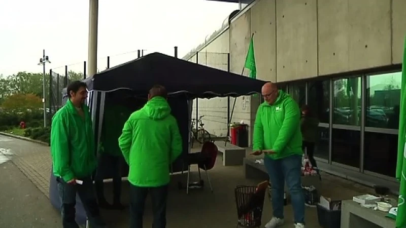 Staking in Hasseltse gevangenis