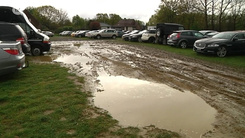 Jumping Lummen moet wedstrijden schrappen door wateroverlast