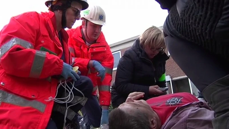 Grootscheepse rampoefening in Bilzen
