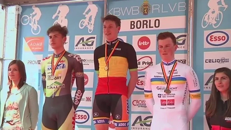 Nathalie Bex & Jasper Philipsen Belgisch kampioen tijdrijden in Borlo
