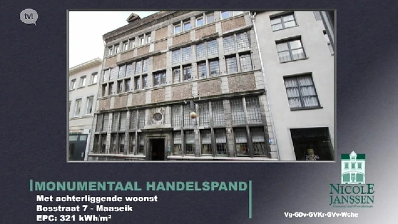 Monumentaal handelspand in Maaseik