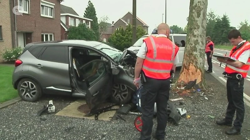 Vrouw zwaargewond na harde knal tegen boom in Bilzen