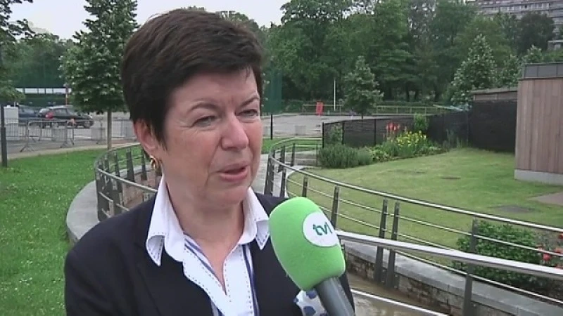 Frieda Brepoels: "Alle grachten, sloten en bekkens zitten overvol"