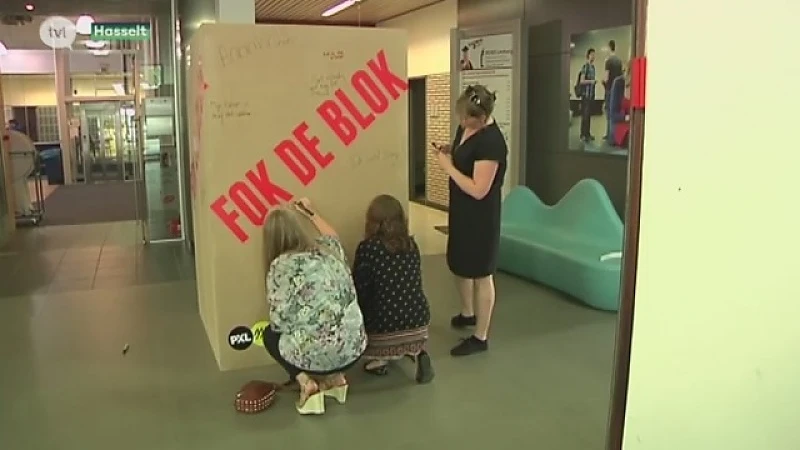 Zo reageren studenten van PXL MAD zich af tijdens de blok