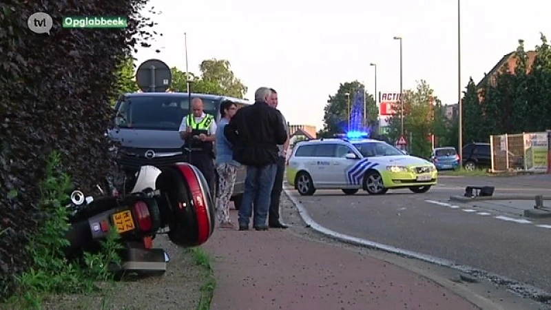 Motorrijder zwaar gewond bij ongeval in Opglabbeek