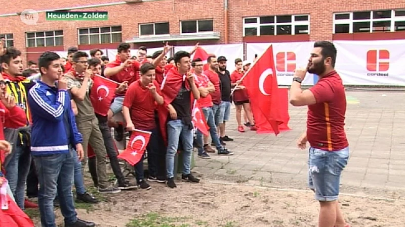 Toch geen Turks voetbalfeest in Heusden-Zolder