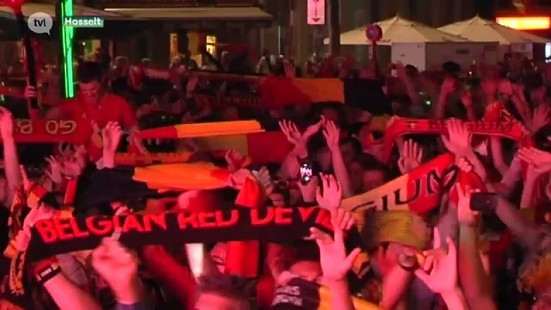Wordt de regen spelbreker voor voetbalfans die Rode Duivels willen volgen op groot scherm?