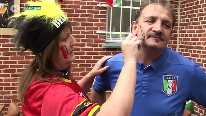 Hoe kijken Belgen en Italianen in hetzelfde Limburgse gezin naar België - Italië?