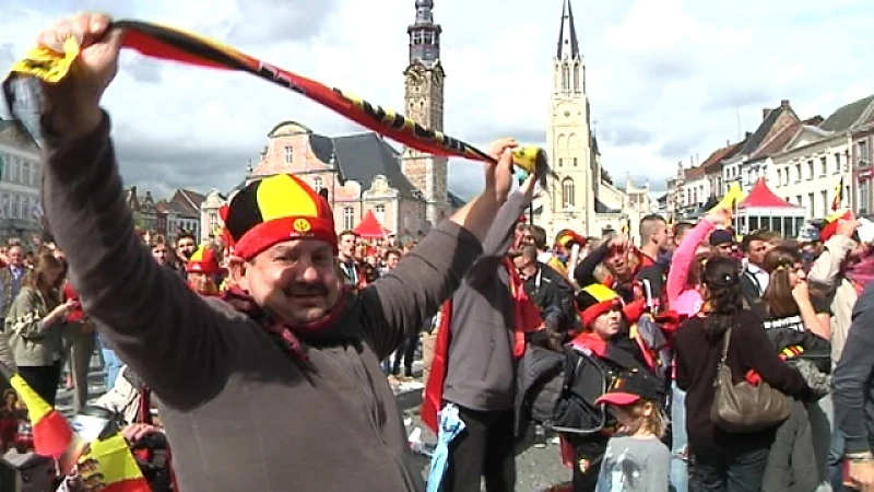 Christiaens & Company: Grote Markt in Sint-Truiden ziet Rode Duivels winnen
