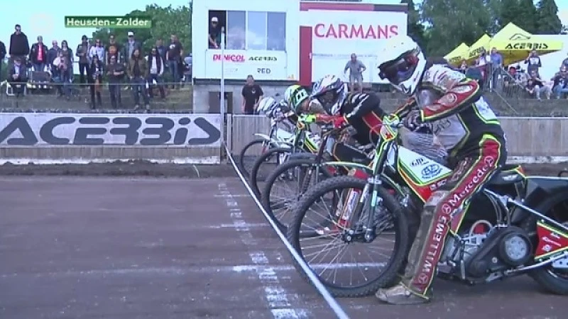 Speedway in Heusden-Zolder levert spectaculaire beelden op