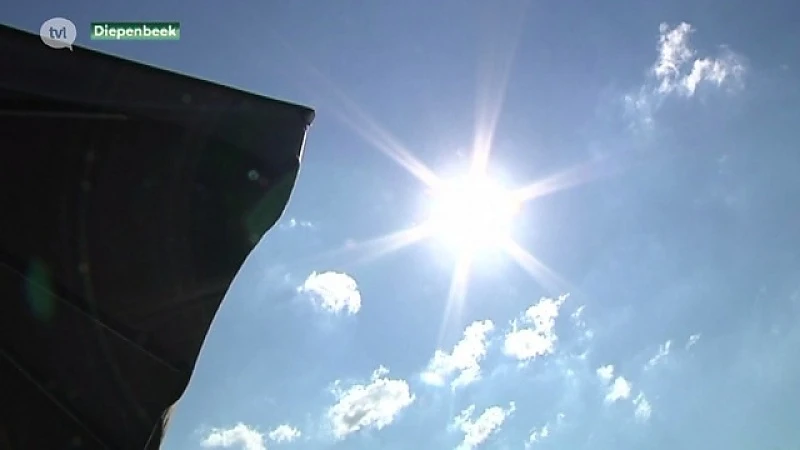 Meer dan 30 graden in Limburg. Diepenbeek heetste plek van het land