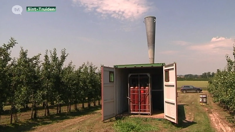 Noodweer: fruitboeren zetten de hagelkanonnen in