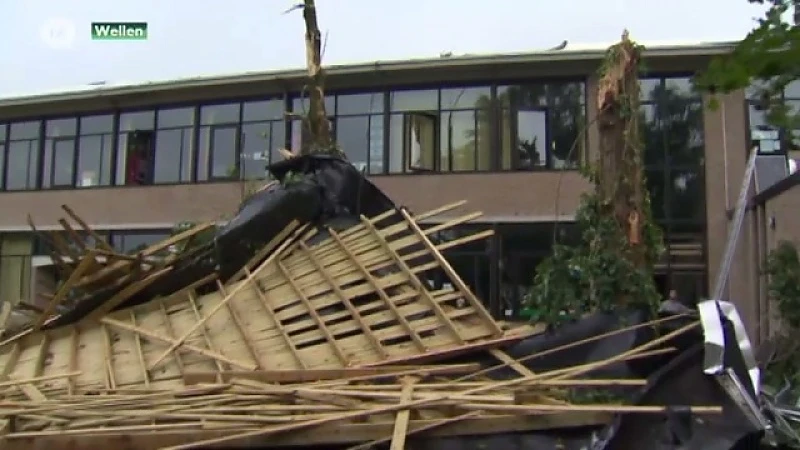 Scholen blijven dicht door noodweer