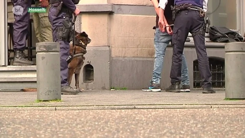 Opnieuw politieactie aan station in Hasselt