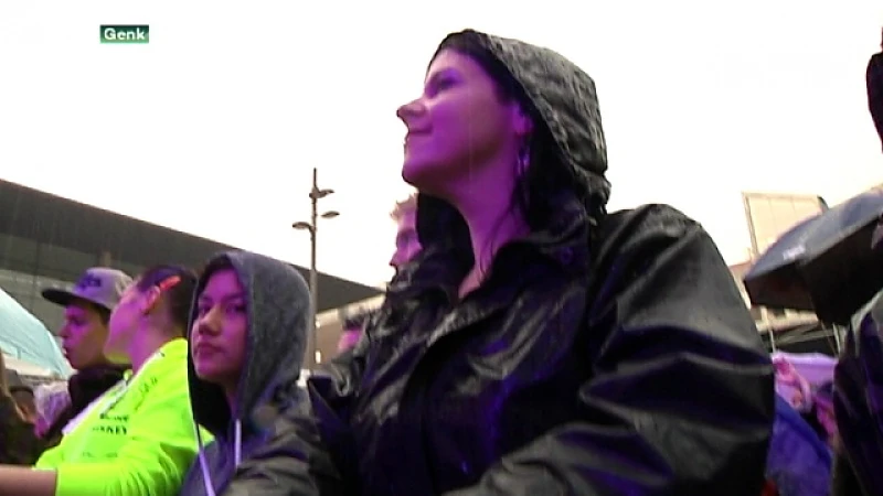 Minder festivalgangers voor Genk On Stage door aanhoudende regen