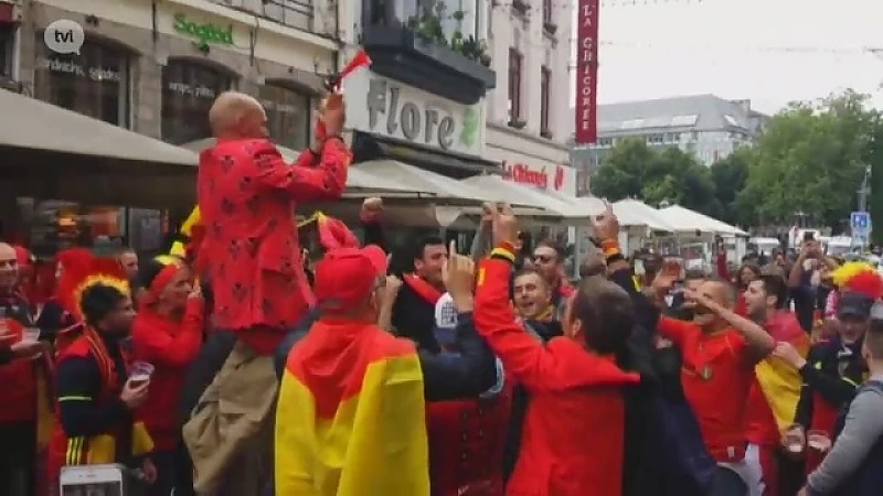 Feest in Lille is al begonnen