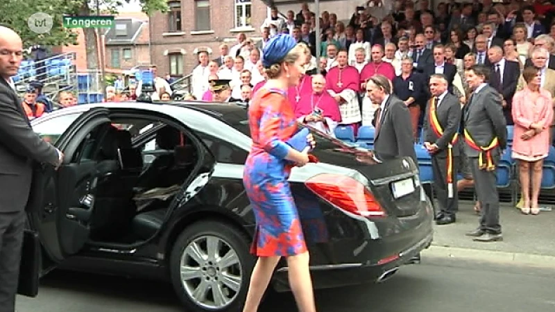 Koningspaar woont Kroningsfeesten bij in Tongeren
