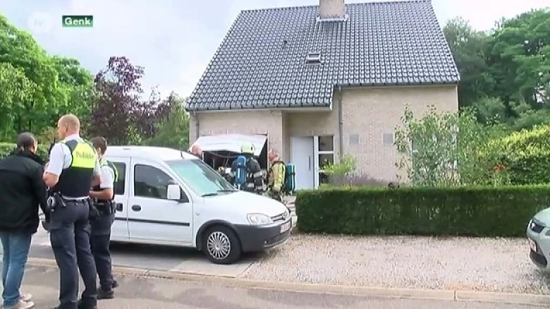 Drugslabo ontploft in huis Genk