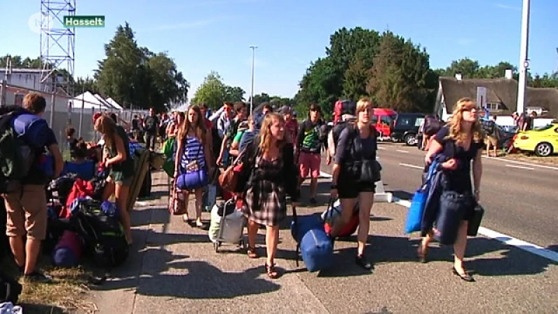 Kempische Steenweg wordt afgesloten tijdens Pukkelpop
