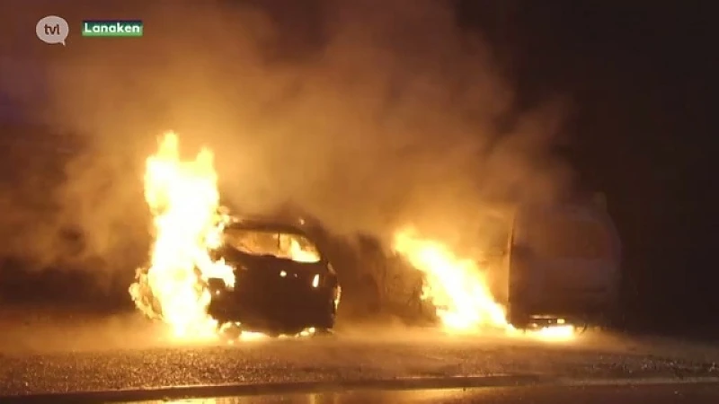 Brandstichting Lanaken: auto's gaan in vlammen op