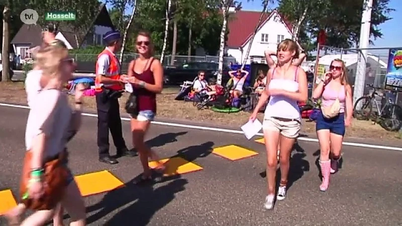 Verkeer wordt omgeleid tijdens Pukkelpop