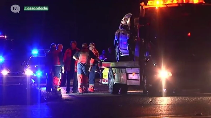 Oprit E313 in Tessenderlo versperd na ongeval
