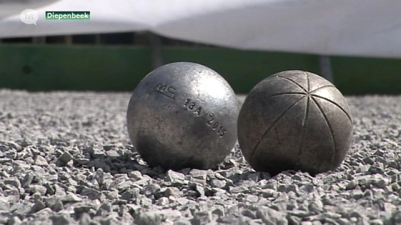 Petanque voor het goede doel in Diepenbeek