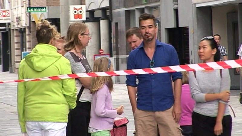 Centrum van Lommel urenlang afgesloten na 2 verdachte koffers