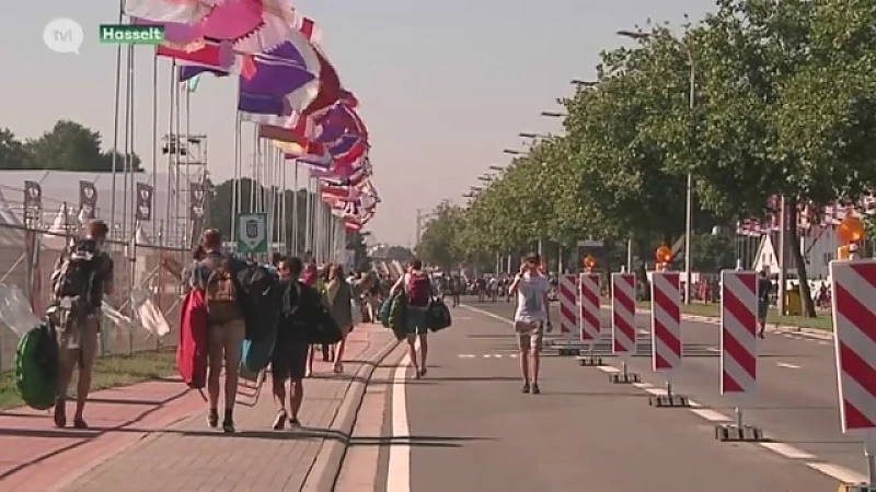 Verkeersproblemen door Pukkelpopdrukte