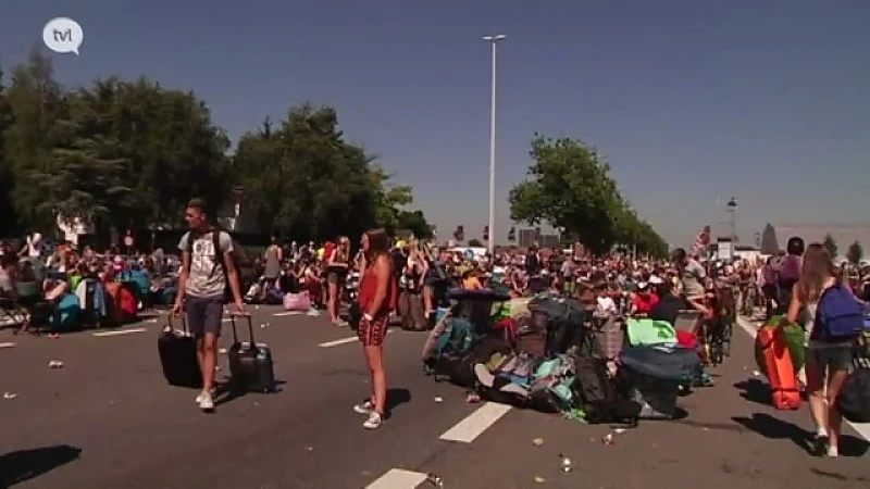 Festivalgangers verdeeld over afsluiten Kempische Steenweg