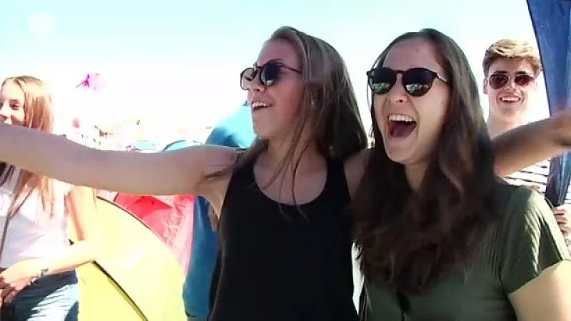 Festivalgangers stromen massaal toe op Pukkelpop