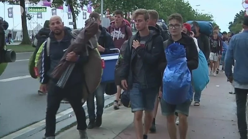 Uittocht na Pukkelpop vlot verlopen