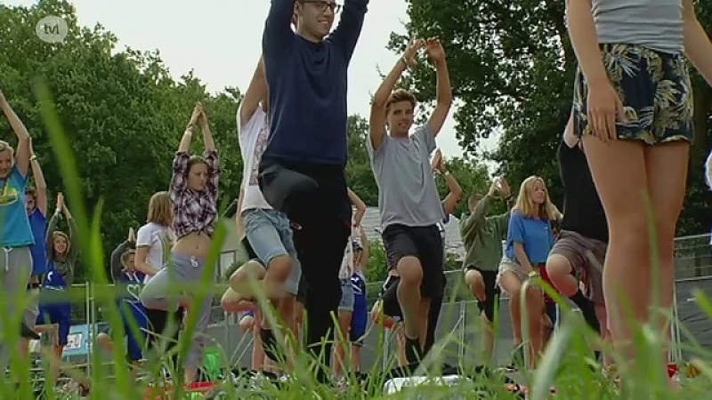 Reporter Dario is helemaal zen na Pukkelpop Yoga