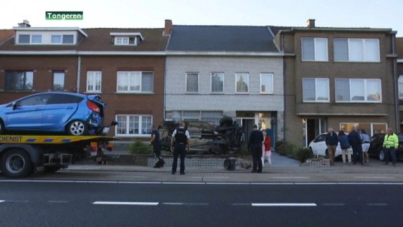 Spectaculair ongeval in Tongeren