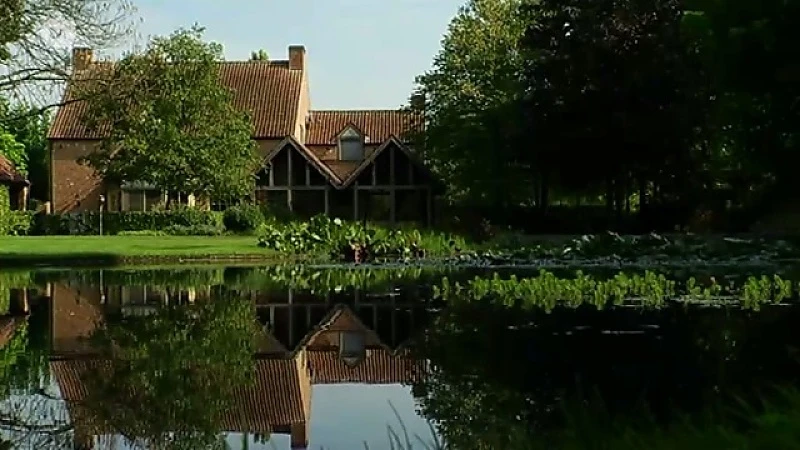 Huis met parkachtige tuin in Kinrooi