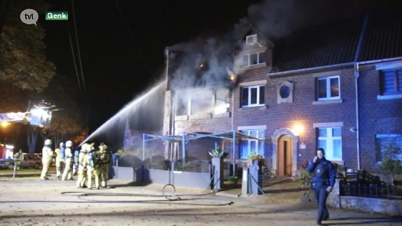 Huis ontploft in Genk
