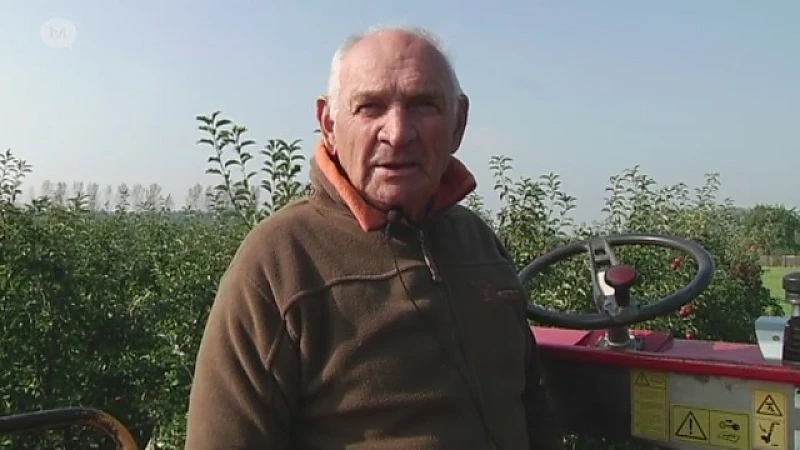 86-jarige fruitplukker staat nog elke dag om half zes op het werk