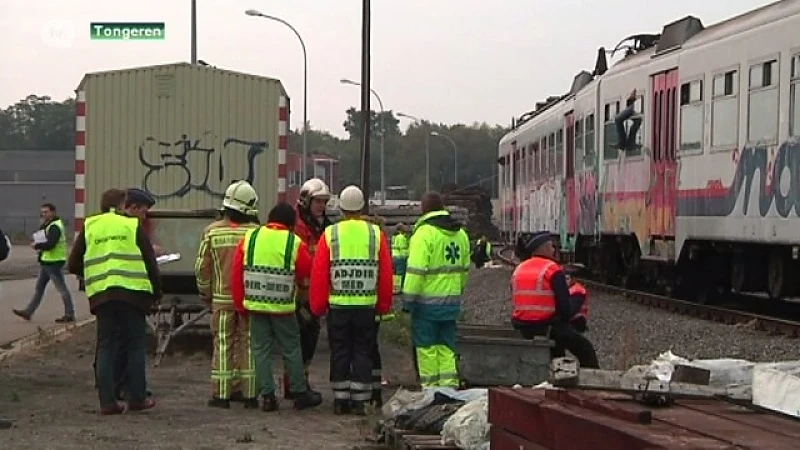 Trein ontspoort voor grootschalige rampoefening in Tongeren