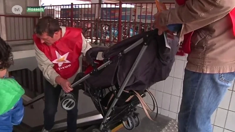 De schande van de roltrap in het station van Hasselt blijft duren