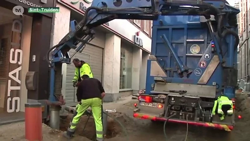 Werken centrum Sint-Truiden gaan gewoon door