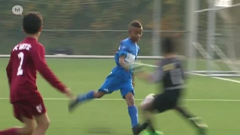 Jeugd KRC Genk aan het werk
