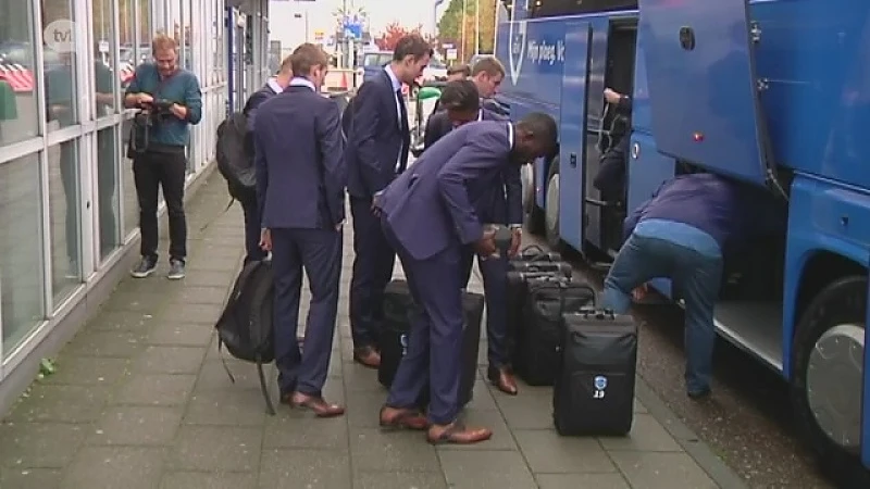 Genkse spelers reizen in stijl naar het Spaanse Bilbao