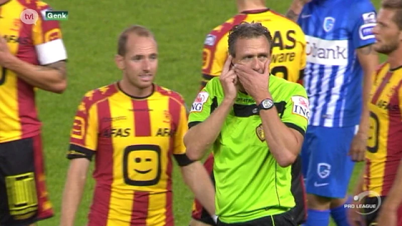 Racing Genk-KV Mechelen moet niet herspeeld worden
