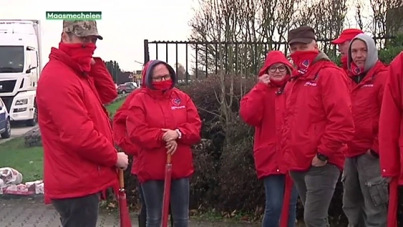 Geen akkoord bij Plukon in Maasmechelen na vakbondsactie