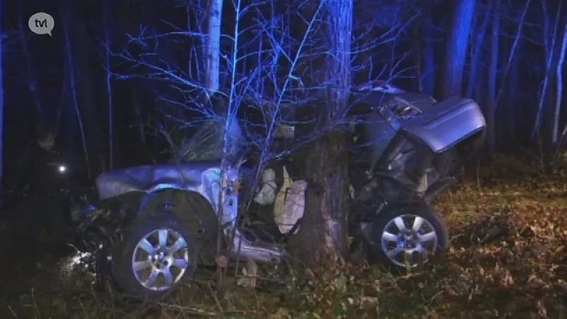 20-jarige bestuurder overlijdt na zware crash tegen boom in Eigenbilzen
